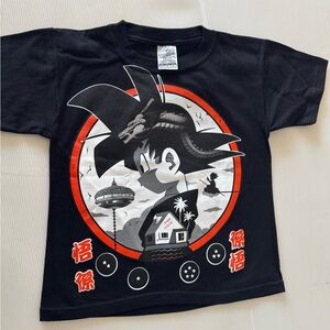 The Kid Peso medio Black Graphic Tee thessh
